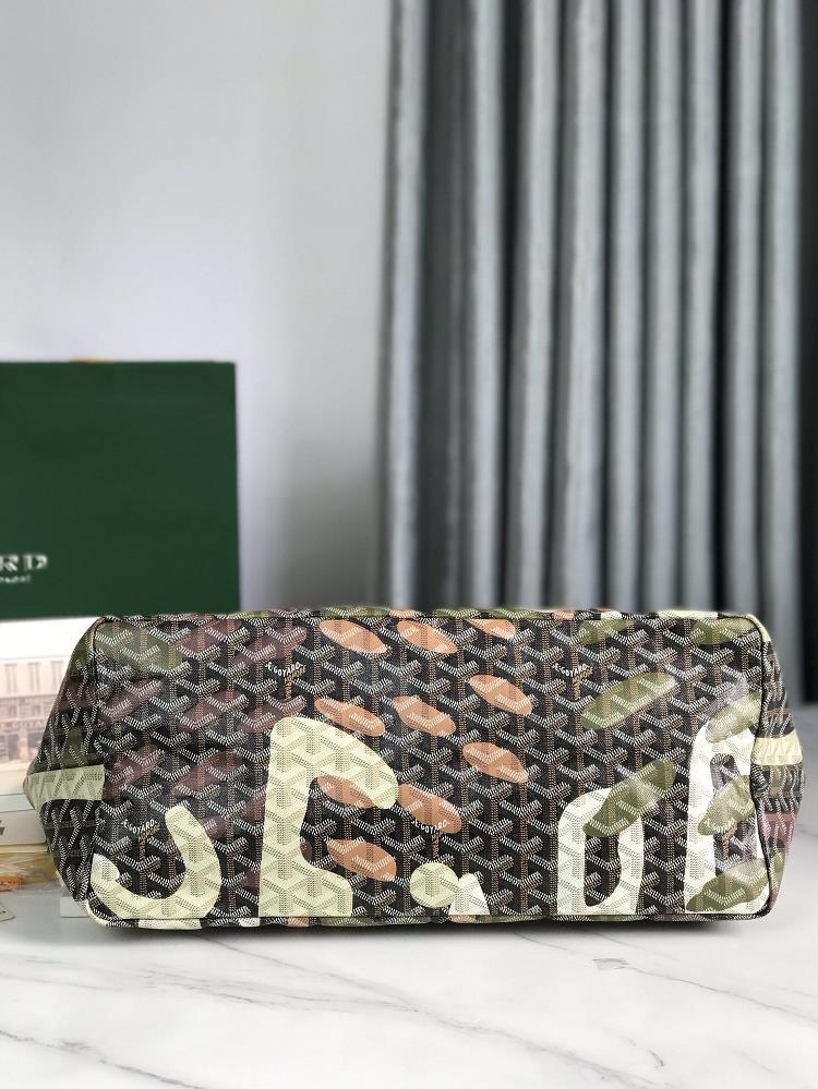 Owning a limited edition Goyard bag with a graffiti and camouflage design is not just abou