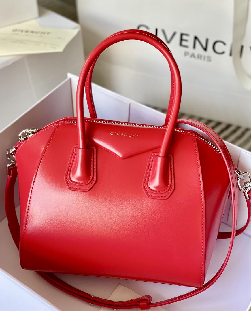 247603650 Givenchy French brand G classic Antigona tote French factory BOX leather upgrade does not 