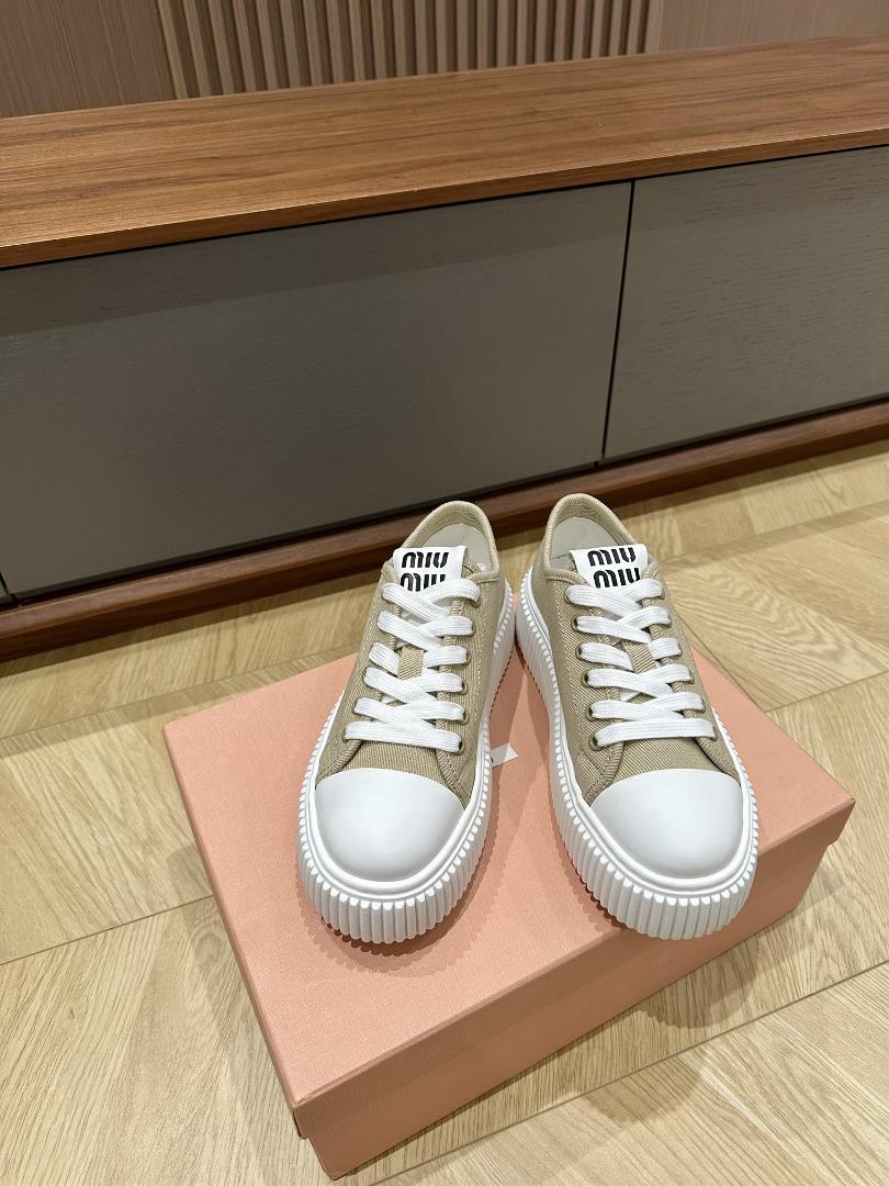 Top Miu Canvas LeisureSize3536373839 subscription 40professional luxury fashion brand agent bu