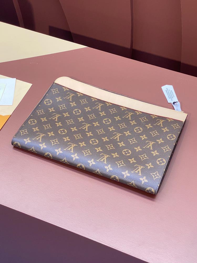 M82540 vintage large capacity Pochette Jour that can accommodate laptops The Monogram Ec