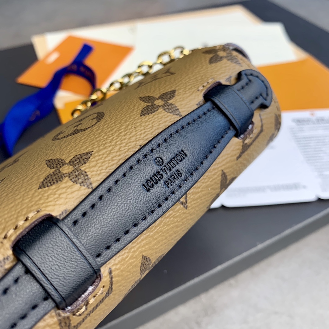 Upgrade version  M81267 Yellow Flower All steel MICRO M  TIS Chain Bag Micro M  tis Chain Bag 