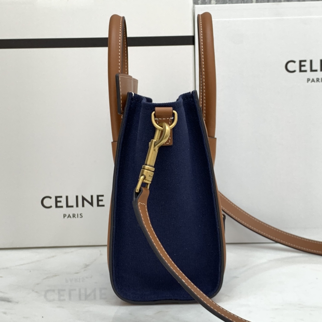 CELINE classic smiley bag floral jacquard fabric  overseas original single parallel cargo  sma