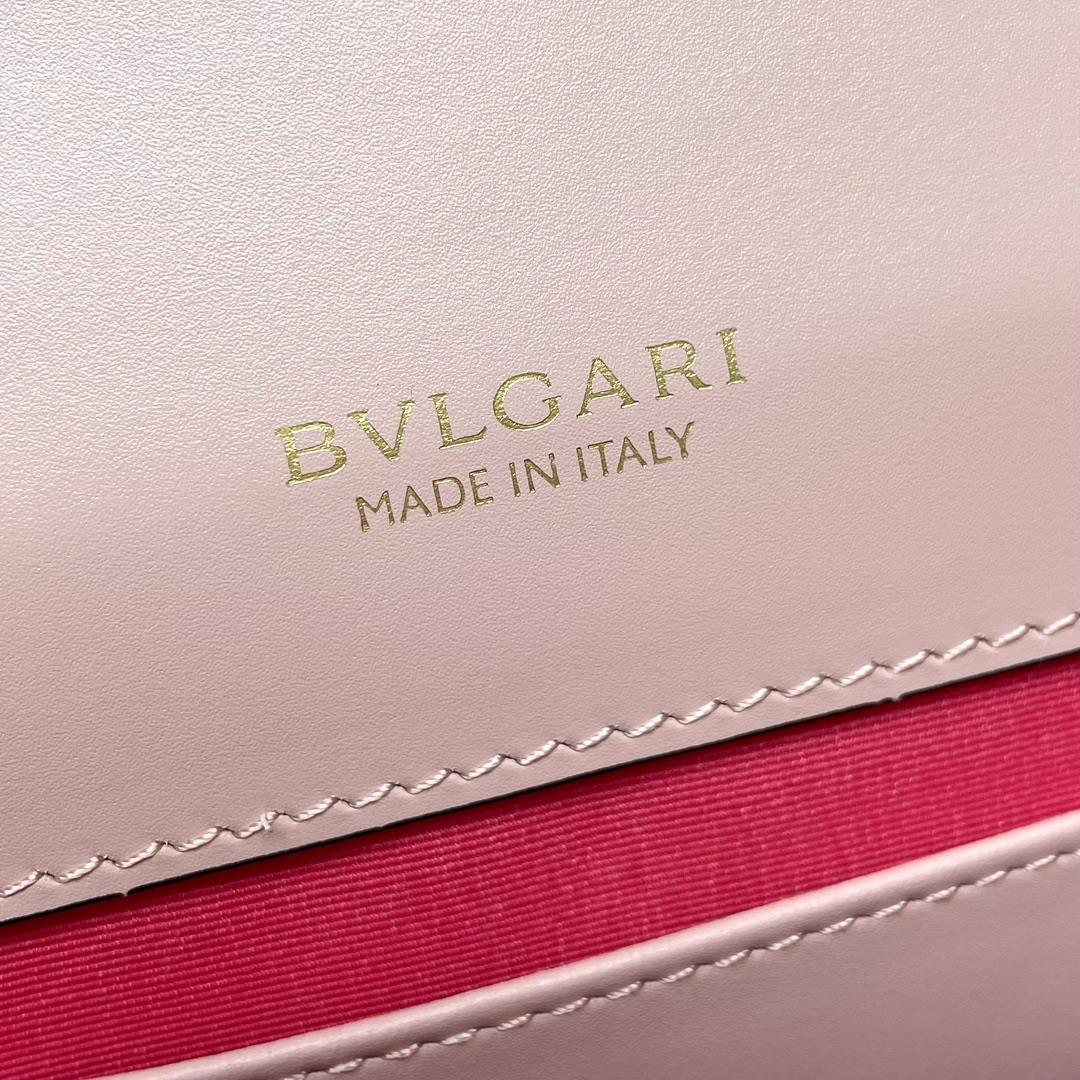 Bvlgar imported cowhide series with excellent touch lightning simple fashionable luxurious and