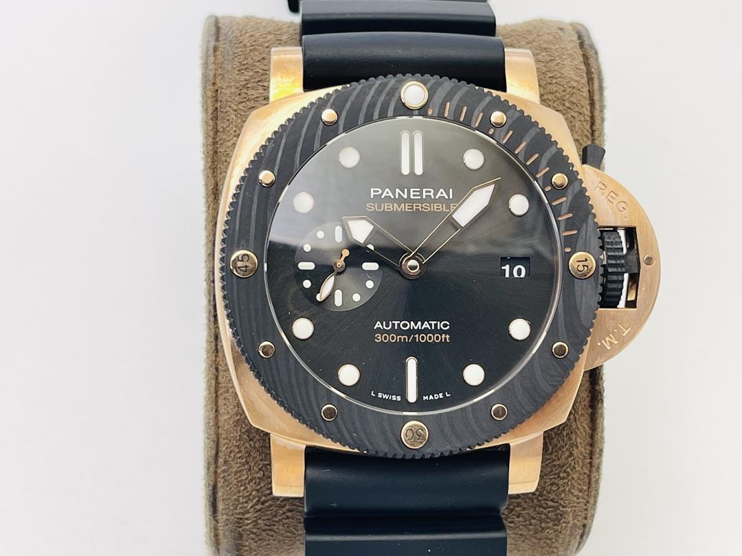 SBF Wall Crack recommends the latest style PAM 1070 black gold with real photos 
 Panerai combines r
