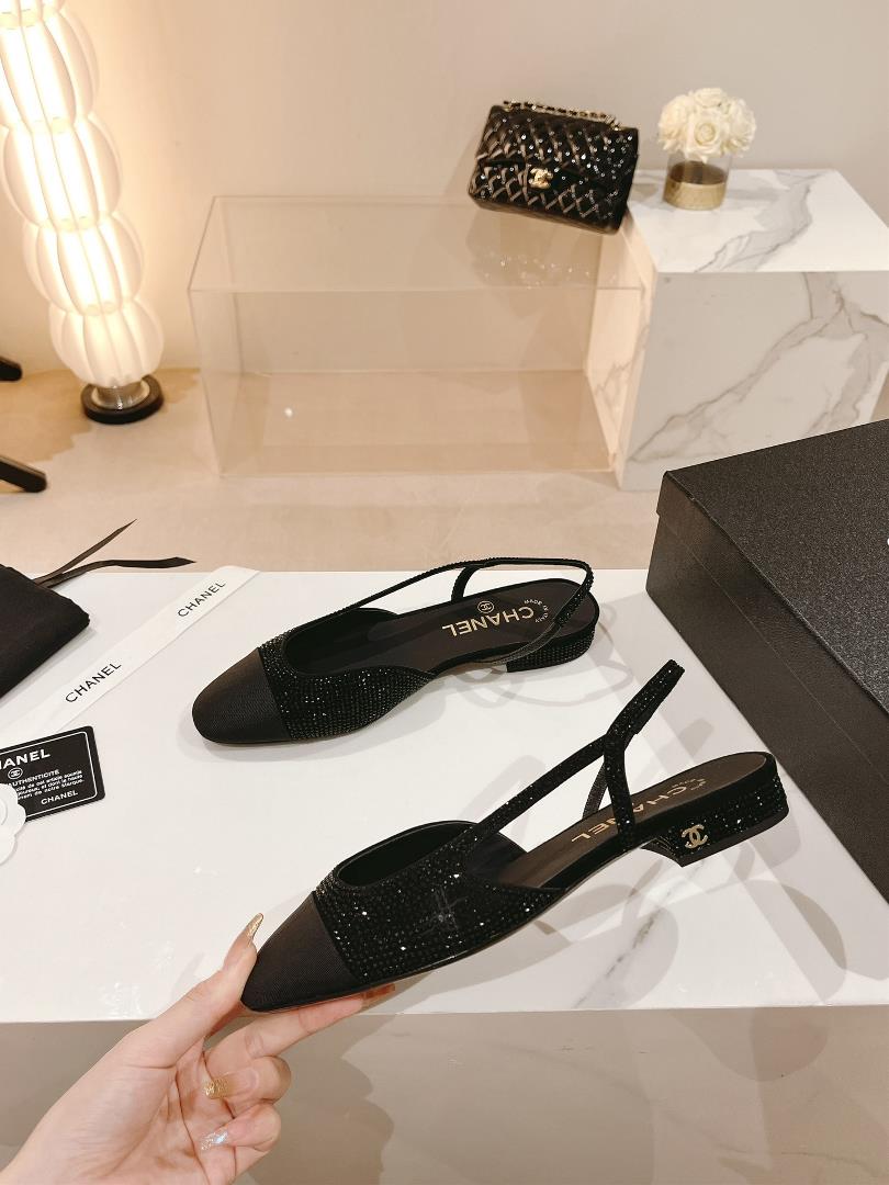 Customizable Top tier goodsChael slingback2023p Xiaoxiang C Family Classic Hollow Colored Chun