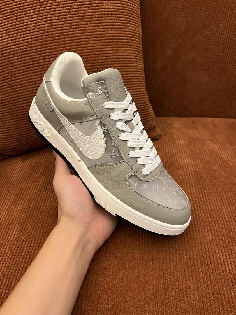 high version couple style Lv co branded Nik Air Jordan 1 Low AJ1 Jordan Generation Low cut Classic