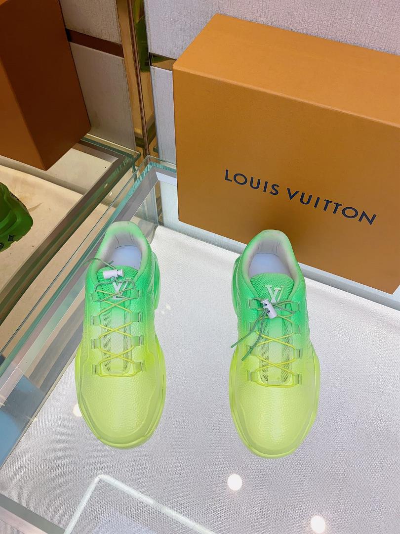 louis v millenium mens casual sports shoes 2023 mens show show witnessed the futuristic edge of m
