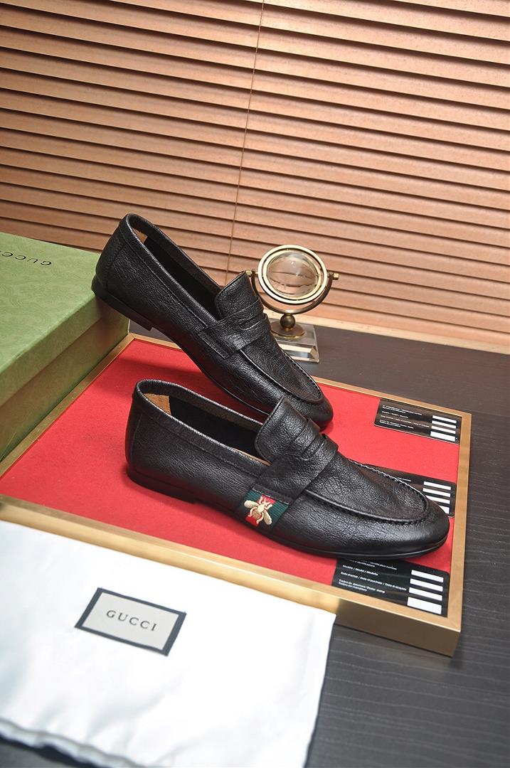 Gucci High end Niuli New Gucci Top Edition Gucci Classic Casual Leather Shoes Choose Impor