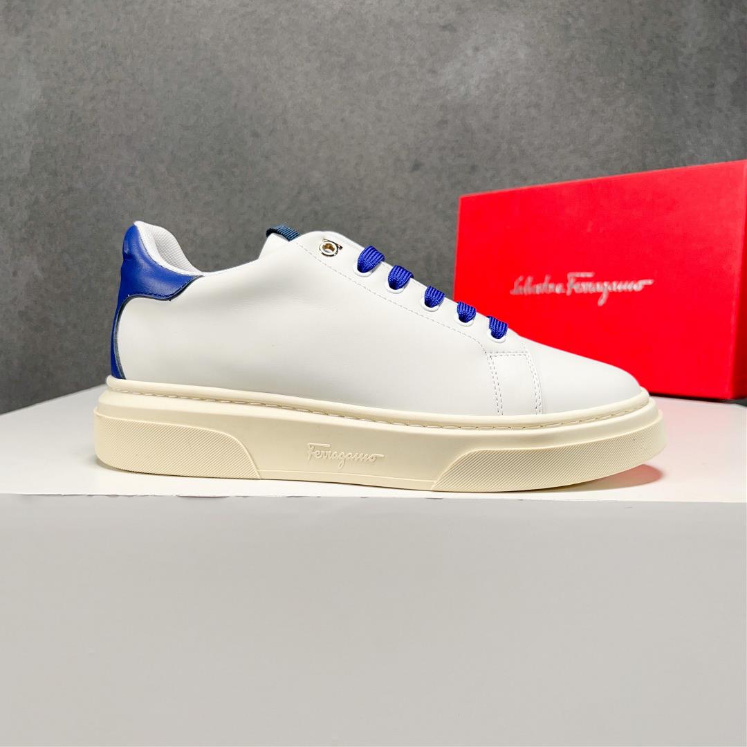 salvatore Ferragamo SpA 2023 mens new casual sneakers are fashionable sporty charmin