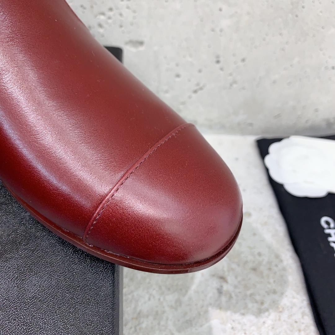 Chane AutumnWinter New Short Boots Super Exquisite and Elegant Martin Boots Extremely Be