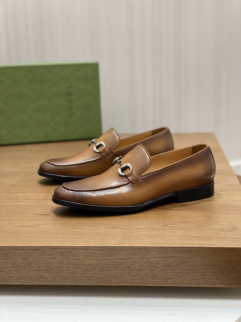 gucci casual leather shoe counter is also available for synchronous sale The imported Ita